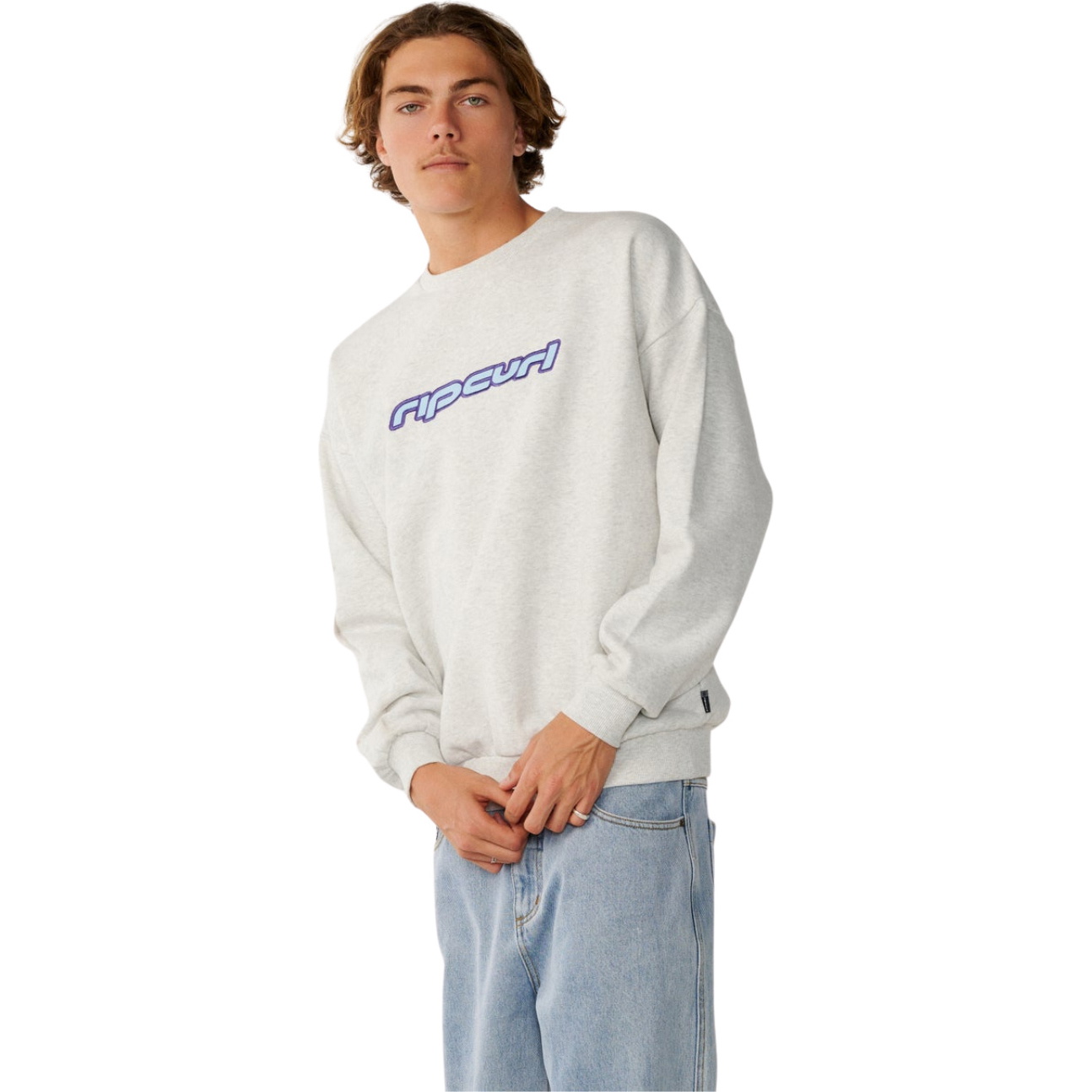 2026 Rip Curl Mens Archive Crew Sweatshirt 0F8MFL - Sports Marle
